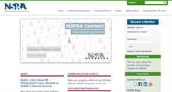 Desktop Screenshot of nspra.org